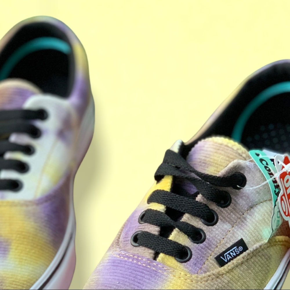 Sale NWT Vans Retro 90’s Boho Tie Dye Blast Classic Comfycush Era - Picture 12 of 12